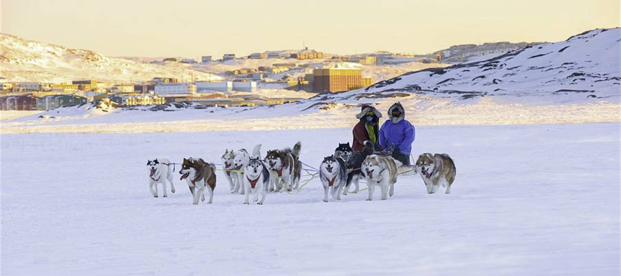 Dove vivono gli eschimesi? Gli Inuit in Canada con huskies