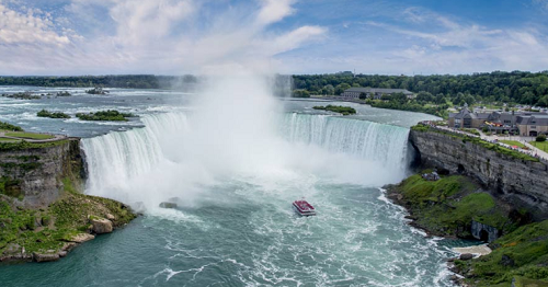 Cascate del Niagara in Ontario