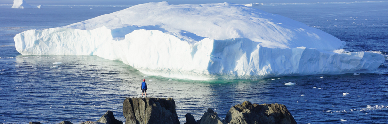 iceberg nel territorio Nunavut