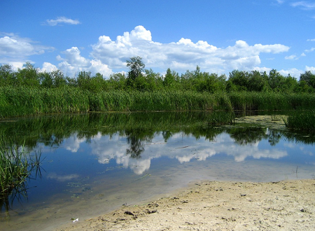 lago Winnipeg in provincia Manitoba