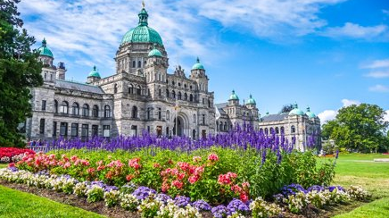 Victoria in British Columbia