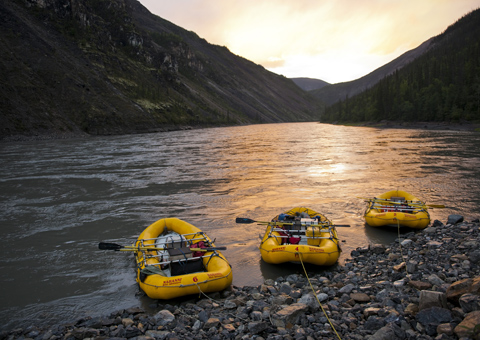 Northwest Territories Canada nord: lago 