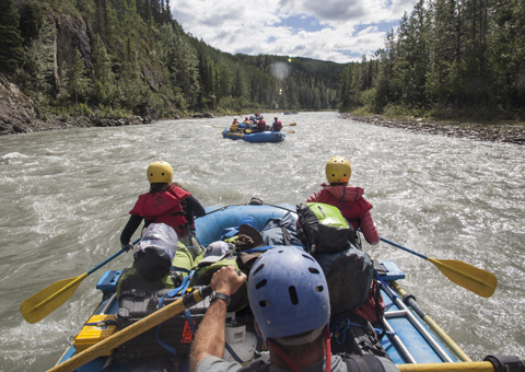 Yukon in Canada nord