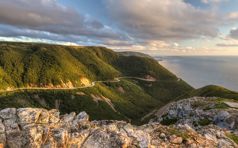 una delle strade più belle e panoramiche di tutto il Canada