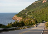 strada panoramica a Nuova Scozia