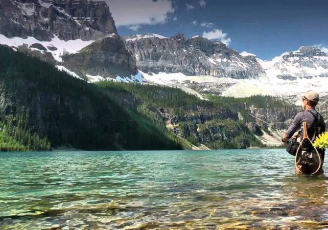 la pesca al salmone in Canada