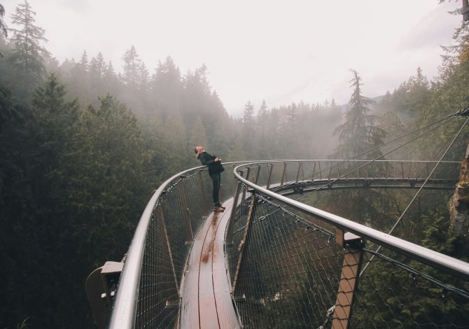 ponte sospeso Vancouver