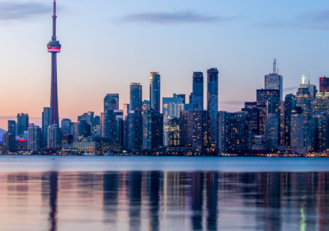 Cosa vedere a Toronto. Qui la skyline