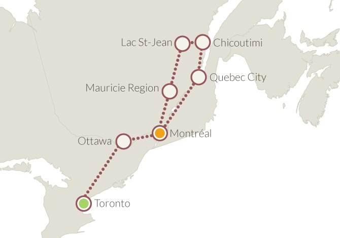 viaggio in ontario e quebec