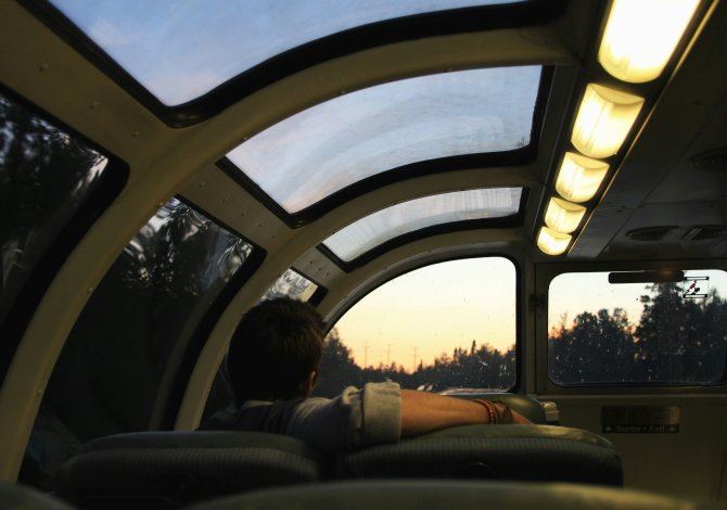 treno panoramico canada